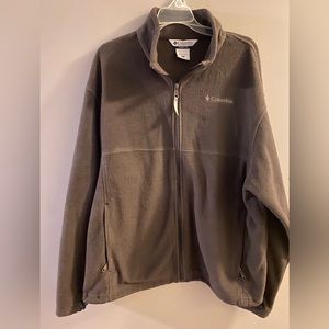 Brown Fleece Columbia Jacket